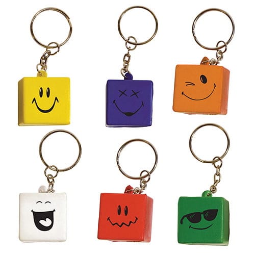 Llavero Cubic Faces código LLA-14-15F de Artículos Promocionales One Marketing