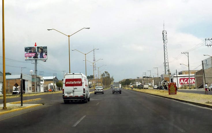 Espectacular AGS049VP en J Guadalupe Peralta Gámez, Aguascalientes de One Marketing