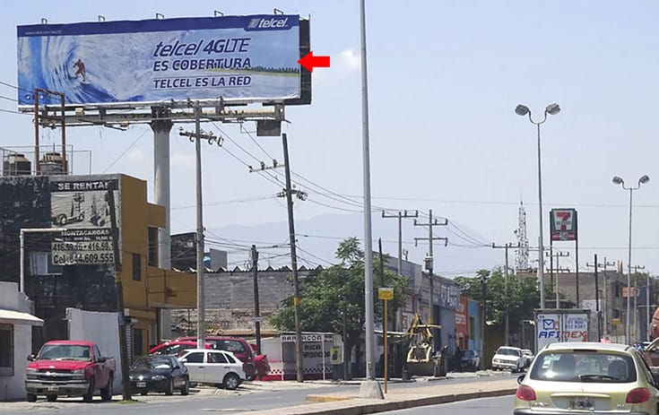 Espectacular COA007N1 en La Salle, Saltillo de One Marketing