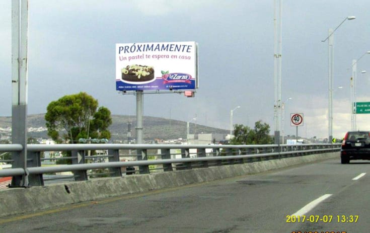 Espectacular HGO010N1 en Pachuca, Hidalgo de One Marketing