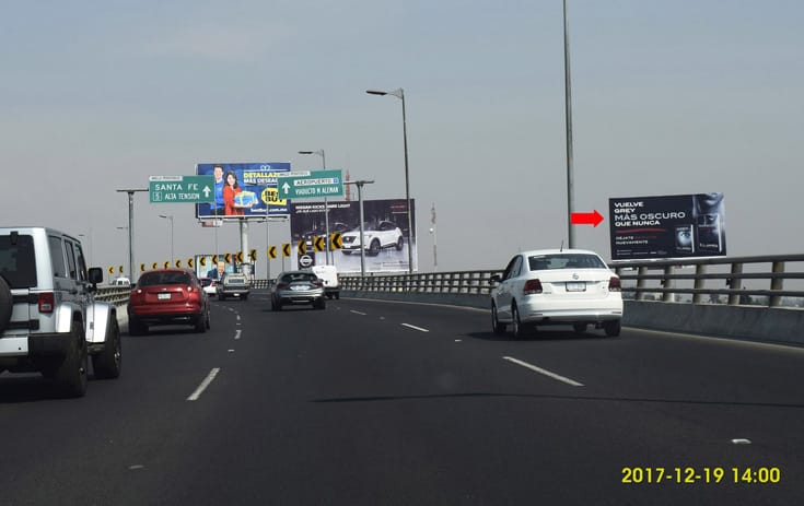 Espectacular MDF301S1 en Aguascalientes #20 Periférico Poniente Blvd. López Mateos, Progreso Tizapán, Álvaro Obregón de One Marketing
