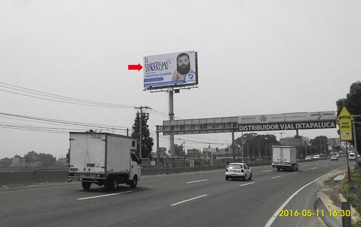 Espectacular MEX100N1 en Chalco, Chalco de One Marketing