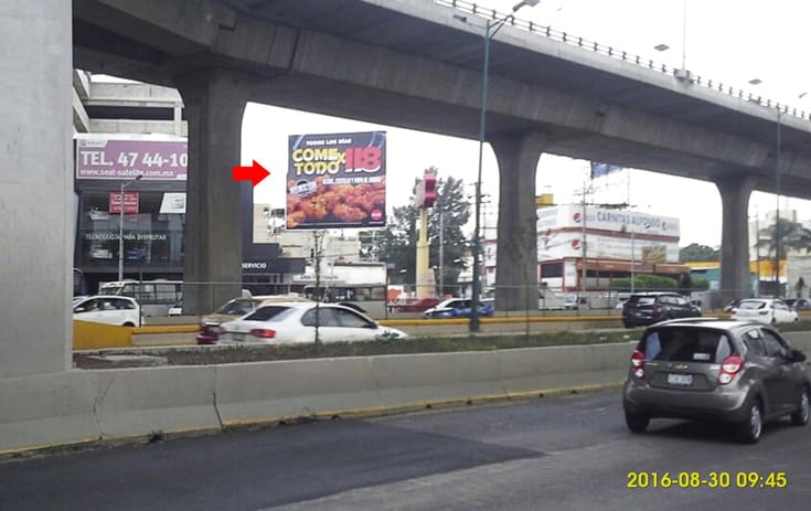 Espectacular MEX127N1 en Frac Bosques de Echegaray, Naucalpan de Juárez de One Marketing