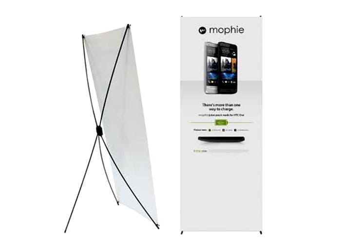 Banner X es uno de los sistemas de exhibición disponibles en One Marketing Expo Stands y Displays
