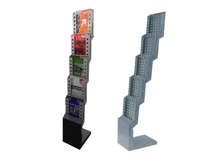Folletero Plegable de Acero código OM-FL de One Marketing Expo Stands y Displays