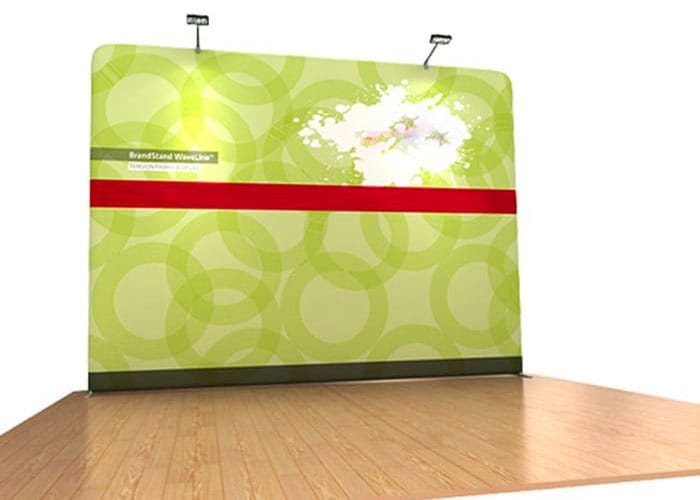 Display tipo Muro Recto Tela de One Marketing